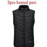 USB Heated Vest for Men & Women – 23-Zone Electric Heating Winter Vest, Thermal Warm Jacket