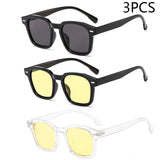 Unisex Rectangle Vintage Sunglasses – Retro Cat Eye Shades with UV400 Protection