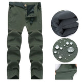 Chaqueta y pantalones tácticos softshell impermeables para hombre para senderismo, acampada y esquí en invierno