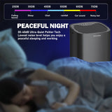 Compact Portable Dehumidifier for Small Rooms – Quiet Moisture Remover with Auto Shut-Off & LED Night Light