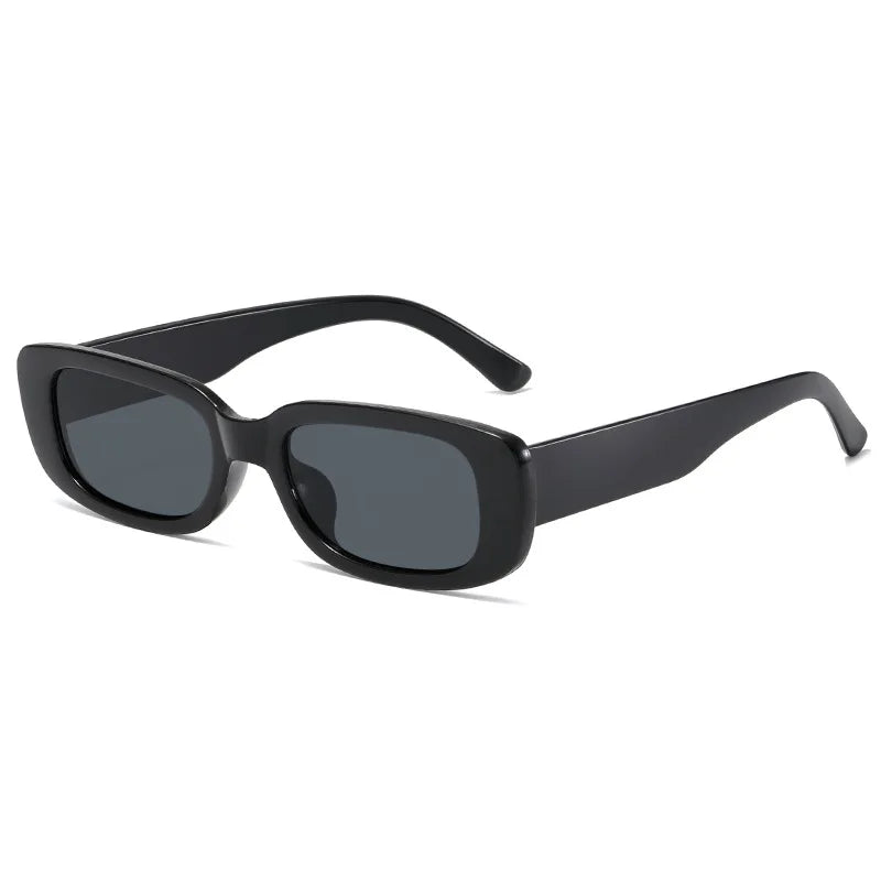 Retro Rectangle Sunglasses for Women – UV Protection & Vintage Style