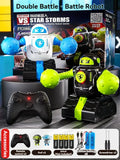 RC Battle Bumper Cars for Kids - Interactive Catapult Toy with Lights & Music