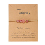 Trendy Unisex Stone Charm Bracelet – Stylish Rope Chain Jewelry