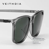 Retro TR90 Polarized Sunglasses – UV400 Protection for Men and Women