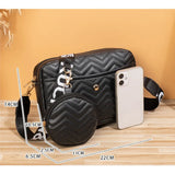 Women's Retro PU Leather Crossbody Shoulder Bag – Stylish Travel & Daily Purse