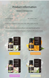 Aceites esenciales de 10 ml para difusores y humidificadores: set de aromaterapia con lavanda, rosa, eucalipto y más
