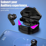 2024 TWS Gaming Earbuds - 65ms Low Latency Bluetooth Earbuds with Mic for Mobile & PC Gaming