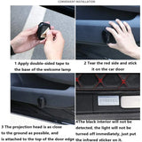 Wireless Car Door Projector Lights – Rechargeable LED Welcome Logo Lamps for All Vehicles