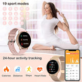MEVADEN Bluetooth Call Smartwatch – Fitness Tracker with Heart Rate Monitor