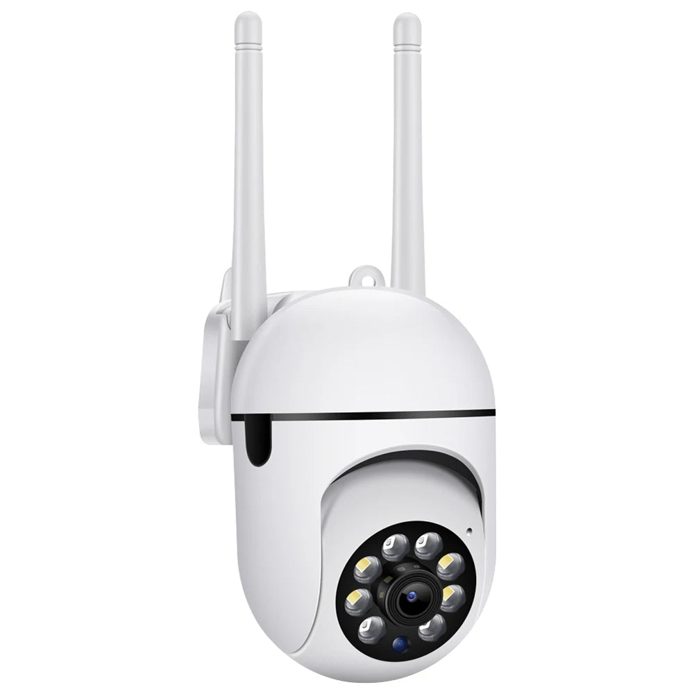 Cámara de seguridad WiFi 1080P HD: vigilancia inteligente del hogar con visión nocturna