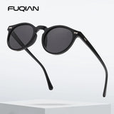 Classic Round Polarized Sunglasses – UV400 Protection & Stylish Mirror Lenses