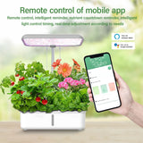 Smart Hydroponic Indoor Plant Growing System with LED Grow Light