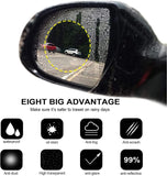 Rainproof Film for Car Rearview Mirror – Anti-Fog, Waterproof, and Crystal Clear Vision