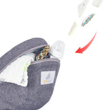 Mochila portabebés de maternidad: portabebés ergonómico con manos libres para recién nacidos y niños pequeños
