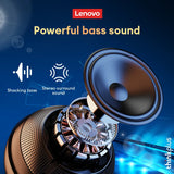 Lenovo TS5 Bluetooth 5.3 Speaker – Portable Surround Sound with Powerful Bass & 8-Hour Playtime