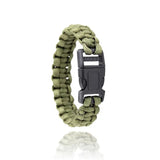 Tactical Paracord Survival Bracelet – 7-Strand 4mm Emergency Rope for Outdoor Adventures