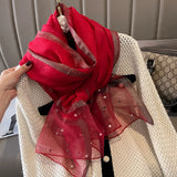 Women's Fashion Scarf and Shawl – Lightweight Polyester Wrap for All Seasons