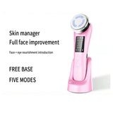 Microcurrent Facial Massager for Skin Tightening, Wrinkle Removal & Skin Rejuvenation – USB Rechargeable