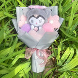 Hello Kitty Plush Bouquet - Sanrio Flower Doll Gift Set (35cm)