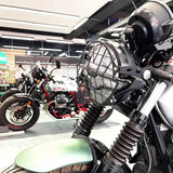 Stainless Steel Motorcycle Headlight Guard for Moto Guzzi V7/V9 (2020–2024)