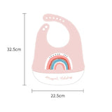 Cute Animal Silicone Baby Bib – Soft, Waterproof, Adjustable for Babies and Toddlers (6 Months to 6 Years)