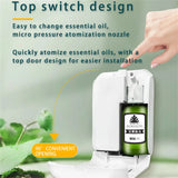 Smart Wall-Mounted Essential Oil Diffuser with App Control and 200m³ Coverage
