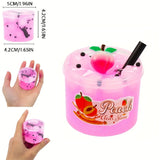 Clear Jelly Cube Crunchy Slime Kit – Soft, Stretchy & Watermelon Scented
