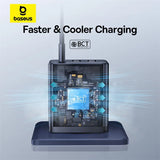 30W Fast Travel Charger – Dual USB & Type-C Power Adapter for iPhone, Samsung & More