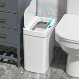15L Smart Sensor Trash Can with Touchless Lid and Waterproof Design