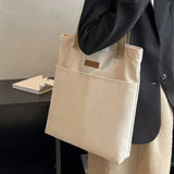 Women’s Large Capacity Canvas Tote Bag – Stylish & Practical for Work, Travel, and Shopping