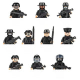 Mini Action Figures Set with Weapons – Compatible with Lego Building Blocks