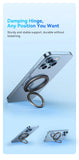 360° Magnetic Phone Ring Holder – Foldable Kickstand with Strong Grip