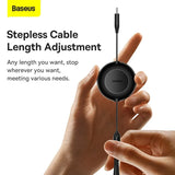 Retractable 3-in-1 Fast Charging Cable – 100W High-Speed USB-C, Lightning, Micro USB