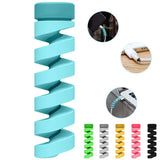 Silicone Spiral Cable Protector – Prevents Fraying & Extends Cable Life