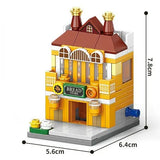 Small Building Blocks Compatible with Lego for Creative Construction