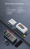 Portable Electric Air Pump with Tire Inflator, Pressure Gauge & Emergency Light