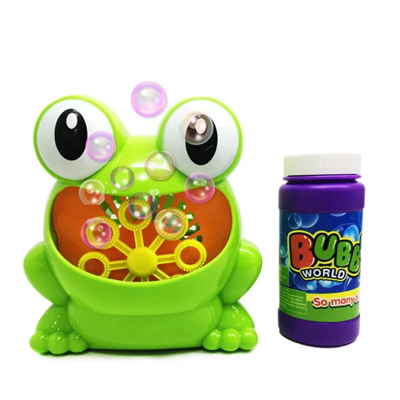 Frog Automatic Bubble Machine - 800+ Bubbles Per Minute for Outdoor Kids' Parties