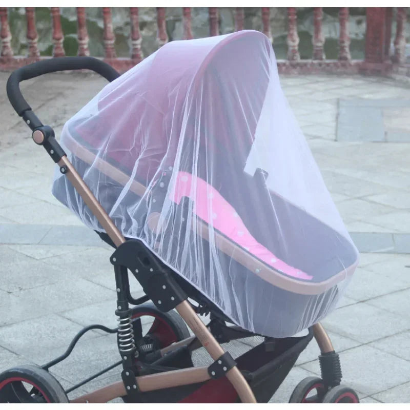 Breathable Baby Stroller Mosquito Net – Universal Pram Insect Protection Cover