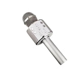 Wireless Karaoke Microphone with Bluetooth Speaker – Handheld USB Mic for Singing & Recording