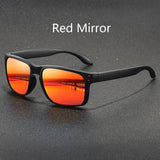 Men's Polarized Sunglasses – UV400 Protection & Anti-Glare Rectangle Frames