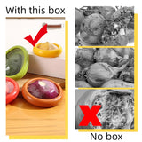 Transparent Reusable Airtight Storage Box – Keep Fruits & Vegetables Fresher for Longer!