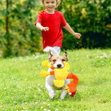 Screaming Chicken Dog Toy – Bite-Resistant Squeaky Plush for Interactive Play