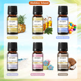 Premium Pure Essential Oil Combo Set for Aromatherapy & Air Purification