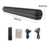 Powerful Bluetooth Soundbar with Subwoofer – Wireless TV Speaker, FM Radio, 3D Surround Sound
