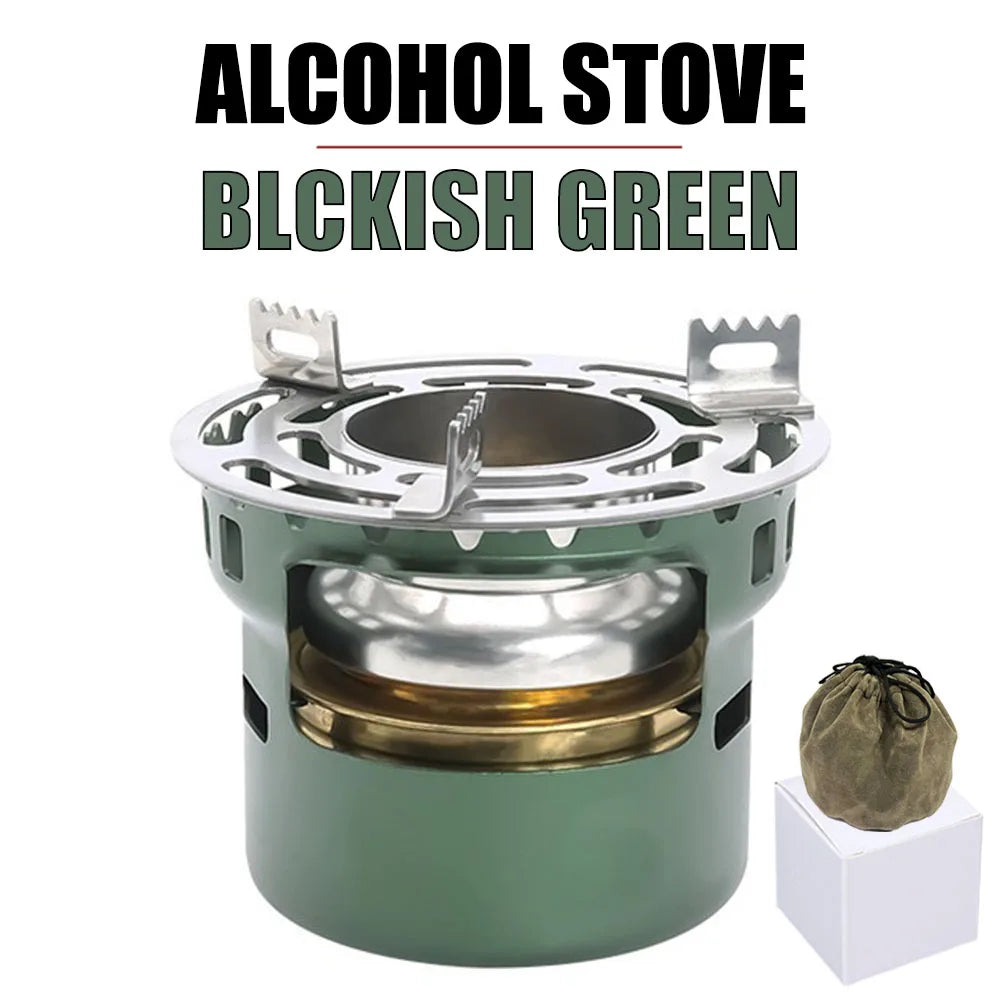 Ultralight Alcohol Camping Stove – Portable Outdoor Burner for Backpacking & Hiking