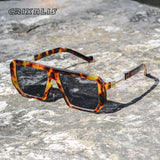 Retro Polygon Sunglasses – UV400 Protection, Trendy Gradient Lenses, Unisex Fashion Shades for Modern Style