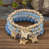 Trendy Acrylic Beaded Bracelet – Stylish & Lightweight Fashion Jewelry for Women