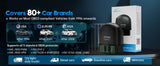 Advanced Bluetooth OBD2 Car Scanner with Full System Diagnostics & HUD Display