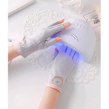 Guantes para uñas con protección UV: proteja sus manos de los dañinos rayos UV ¡Proteja sus manos y uñas con guantes avanzados con protección UV!