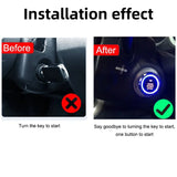 Smart Car Alarm System with Keyless Entry & One-Button Start